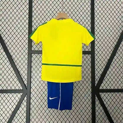 Conjunto Infantil retrô Brasil principal 2002 - amarela
