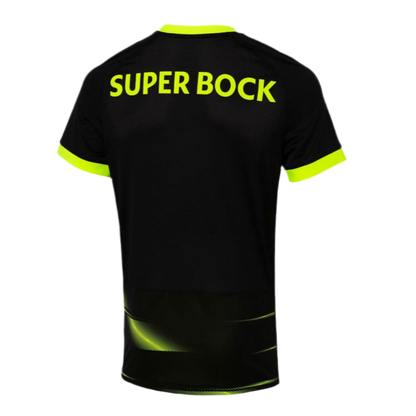 Camisola alternativa 2022/23 Preta e Verde retrô