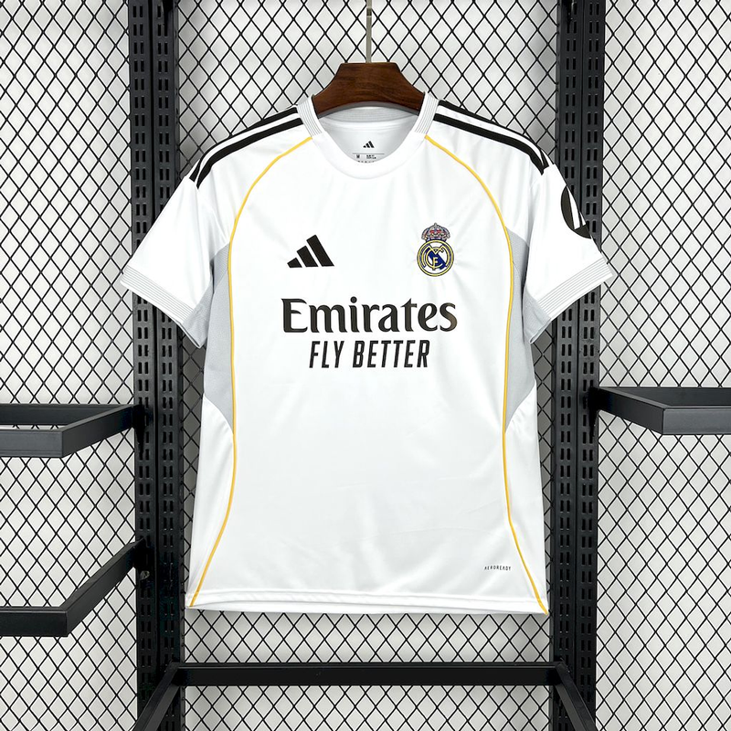 Camisola Real Madrid branca Home 2025/26