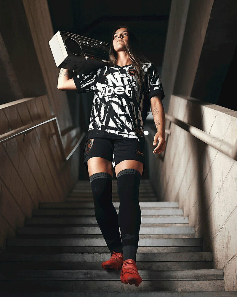 Camisola Botafogo alternativa aura 90 2025/26