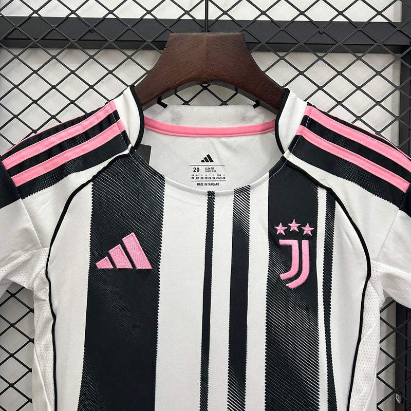 Conjunto Infantil Juventus home 2025/26