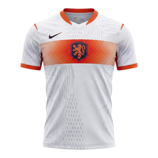 Camisola Seleção da Holanda alternativa branca - Copa do Mundo 2026