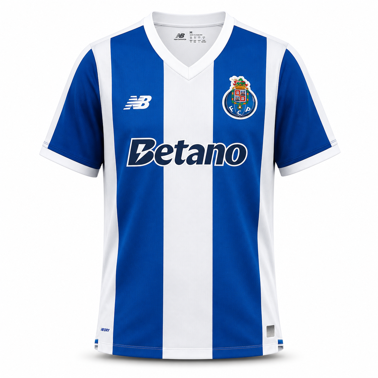 Camisola dragão JORGE COSTA principal 2026/27 azul e branca – LANÇAMENTO