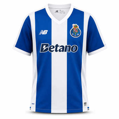 Camisola dragão JORGE COSTA principal 2026/27 azul e branca – LANÇAMENTO