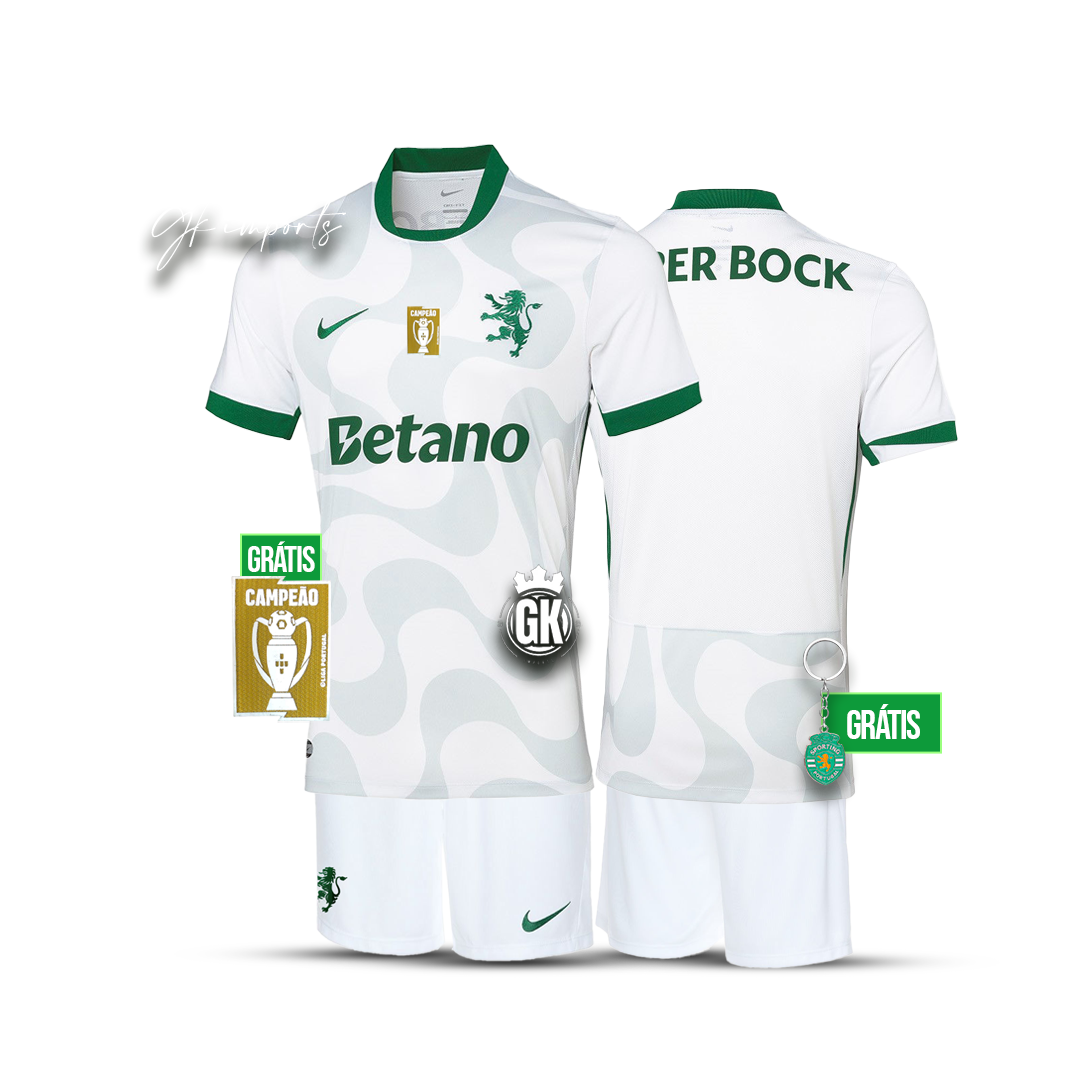 Conjunto infantil alternativo branco 2025/26