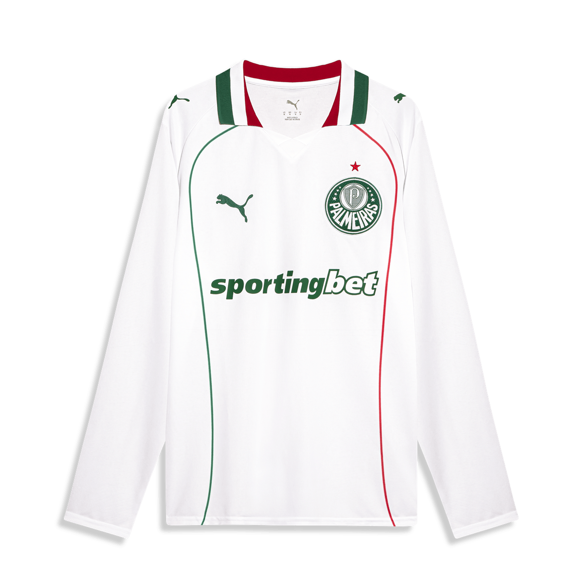 Camisola alternativa branca 2026/27 - MANGA LONGA