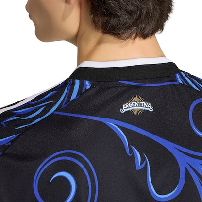 Camisola Seleção da Argentina alternativa preta/azul - Copa do Mundo 2026