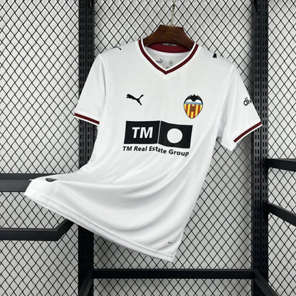 Camisola Valencia principal branca 2026/27