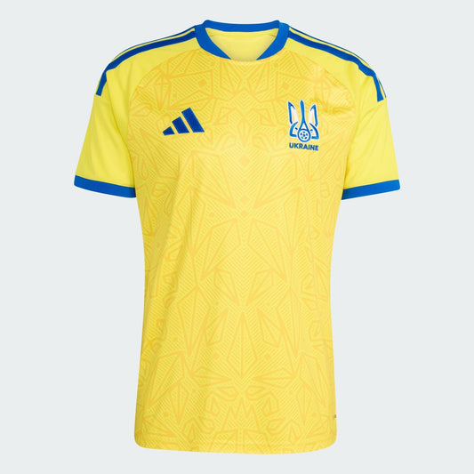 Camisola Seleção da Ucrânia principal amarela - Copa do Mundo 2026