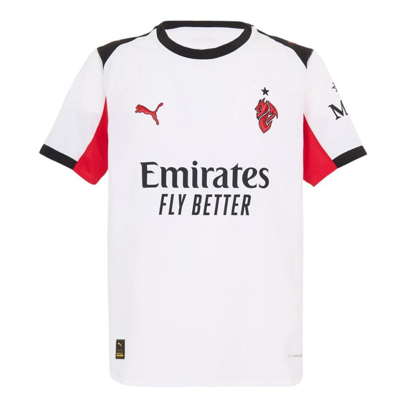 Camisola Milan branca alternativa 2025/26