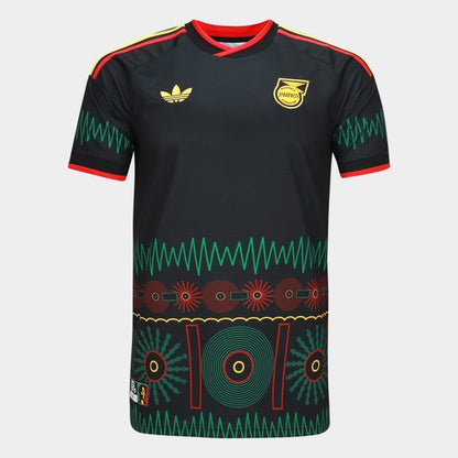 Camisola Seleção da Jamaica alternativa preta - Copa do Mundo 2026