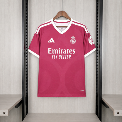 Camisola Real Madrid rosa terceira 2026/27