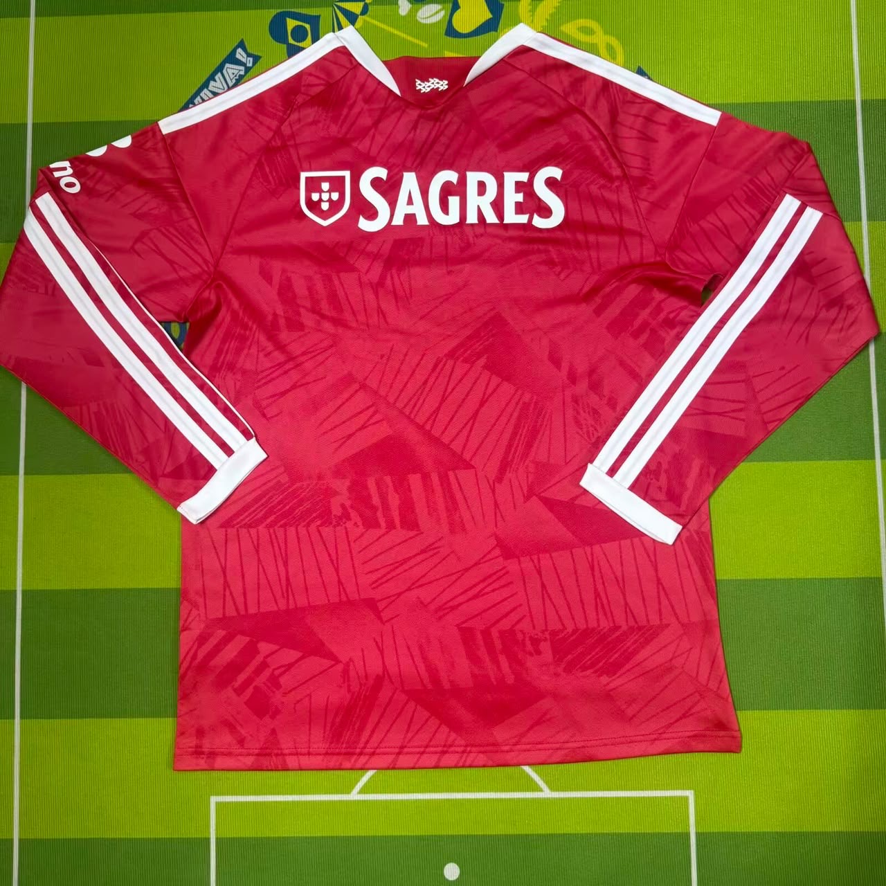 Camisola principal MANGA COMPRIDA vermelha 2026/27