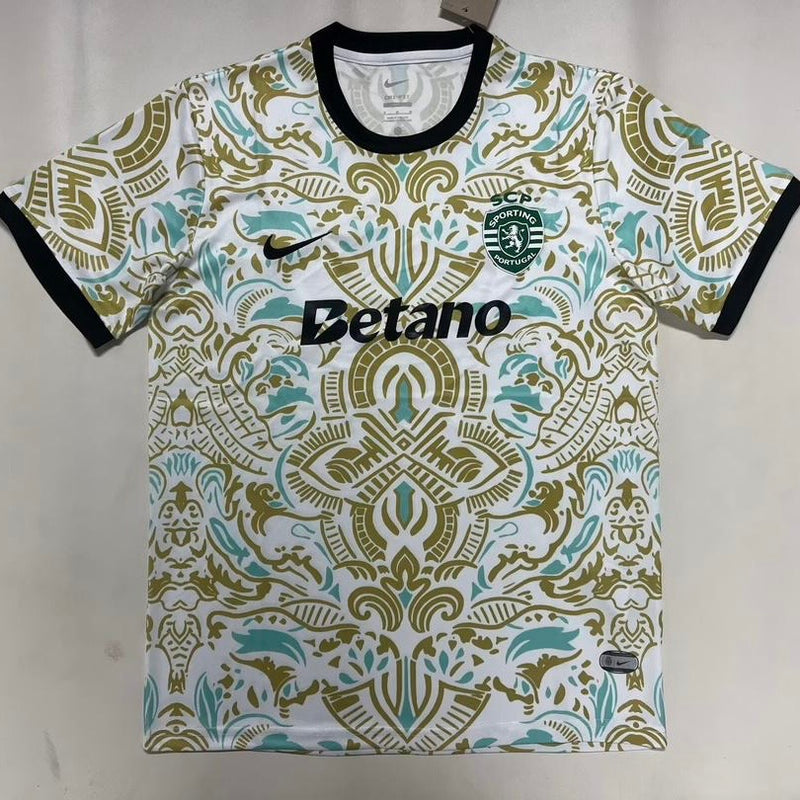 Camisola concept branca e dourada 2025/26 - EXCLUSIVA