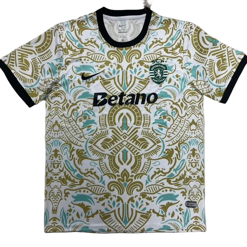 Camisola concept branca e dourada 2025/26 - EXCLUSIVA