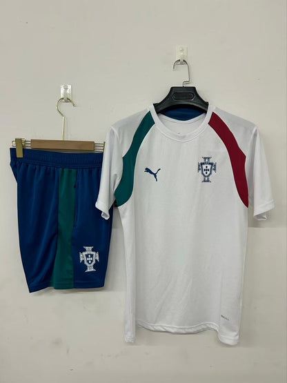 Conjunto Adulto Seleção de Portugal branco 2026/27 COPA DO MUNDO