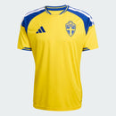 Camisola Seleção da Suécia principal amarela - Copa do Mundo 2026