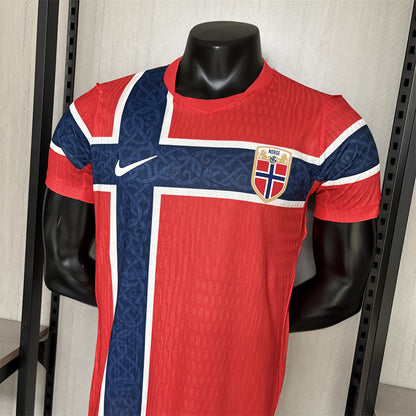 Camisola Seleção da Noruega principal vermelha 2026 - PLAYER