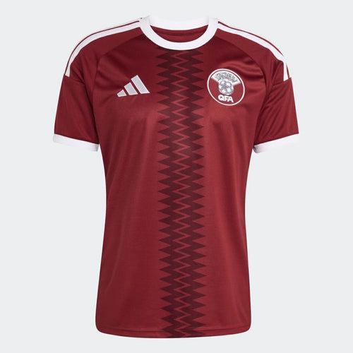 Camisola Catar Principal Vermelha Mundial 2026