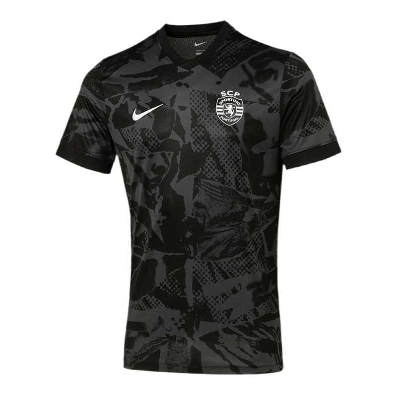 Camisola pré jogo preta 2025/26