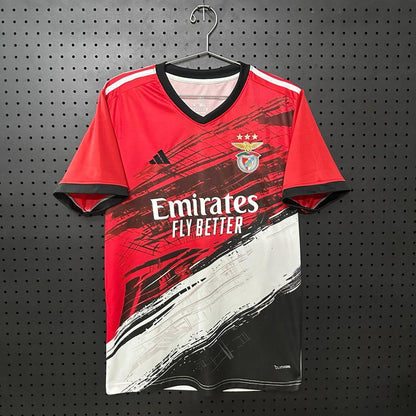 Camisola concept exclusiva vermelha, branca e preta 2026/27 - LANÇAMENTO