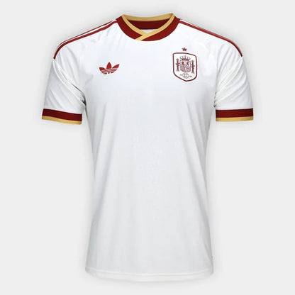 Camisola Seleção da Espanha alternativa branca - Copa do Mundo 2026