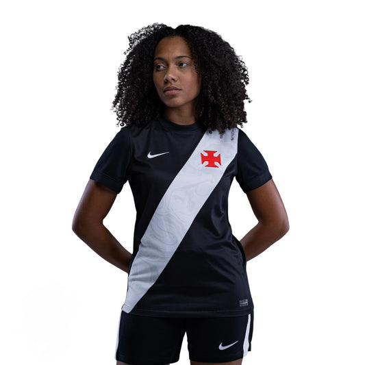 Camisola Feminina Vasco da Gama preta principal 2026/27