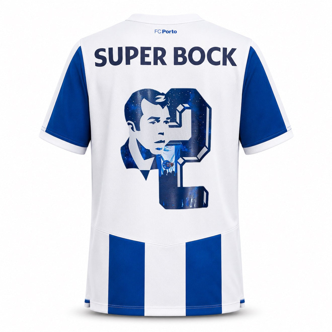 Conjunto infantil dragão JORGE COSTA principal 2026/27 azul e branca – LANÇAMENTO