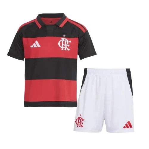 Conjunto Infantil Flamengo principal 2026/27 - vermelho