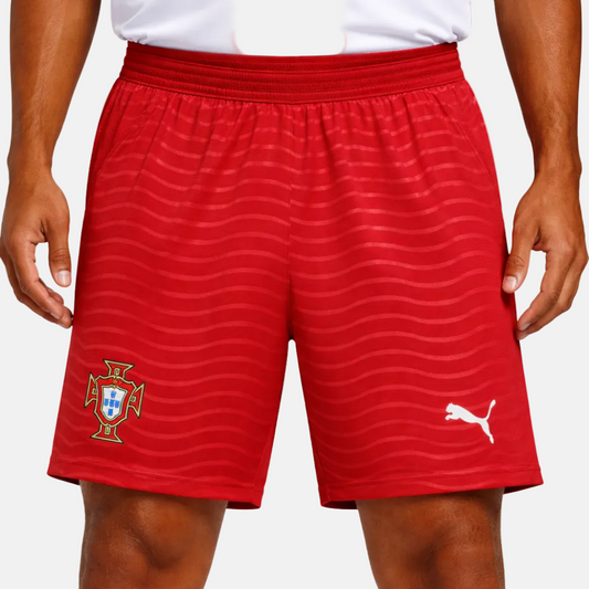 Calção adulto Seleção Portugal vermelho Home COPA DO MUNDO 2026/27