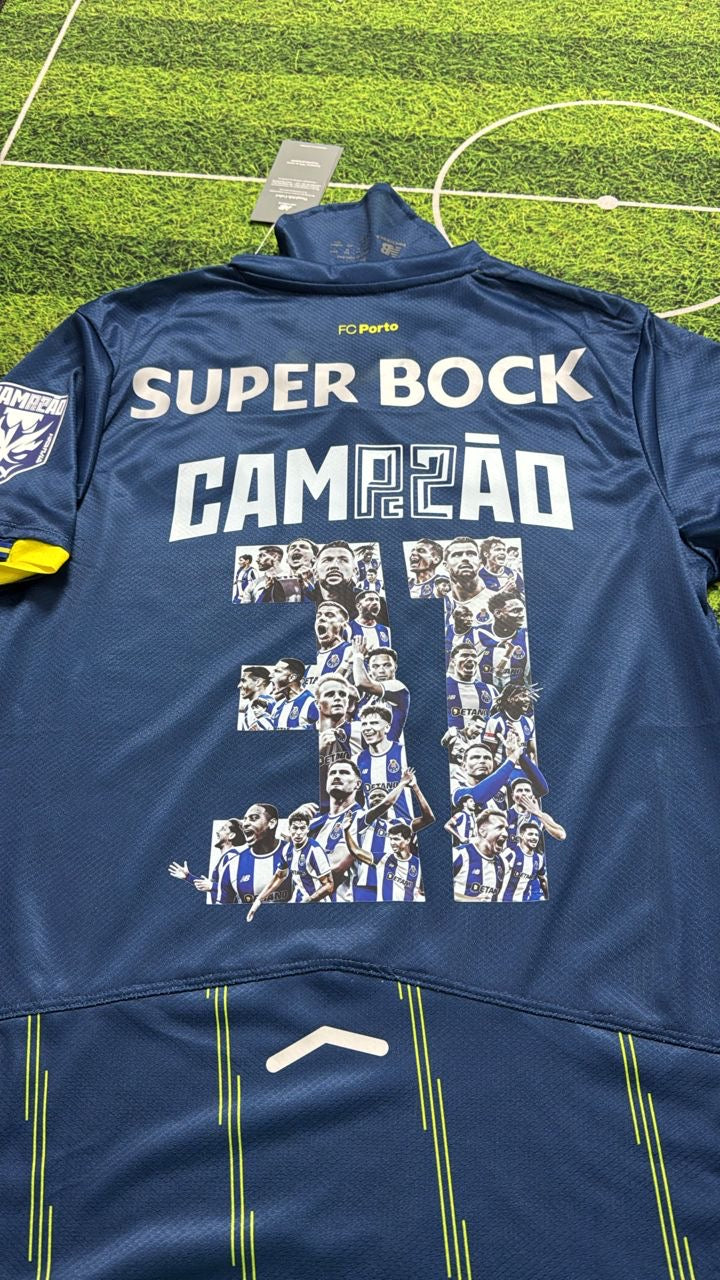 Conjunto infantil CAMPEÕES 31 quarto equipamento azul 2025/26 - LANÇAMENTO