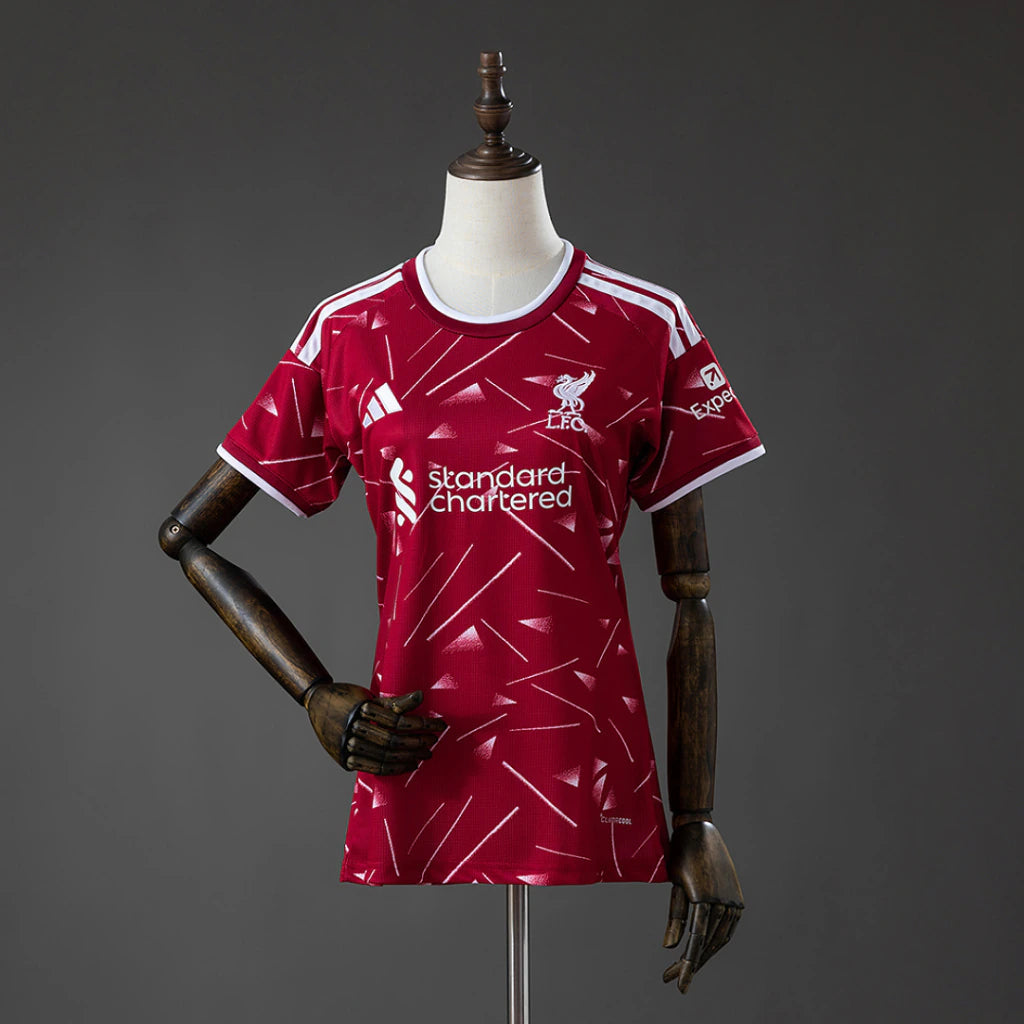 Camisola Liverpool FEMININA principal vermelha 2026/27
