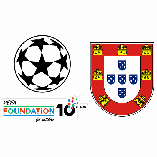 Badges Quinas + Champions League