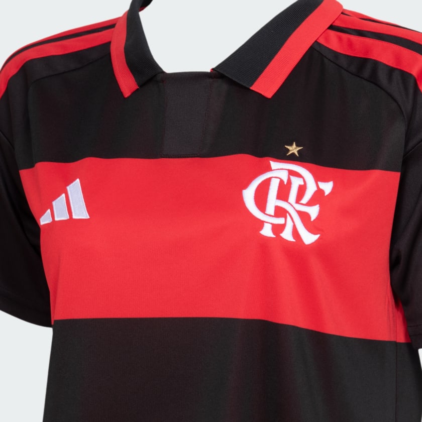 Camisola FEMININA Flamengo Vermelha Home 2026/27