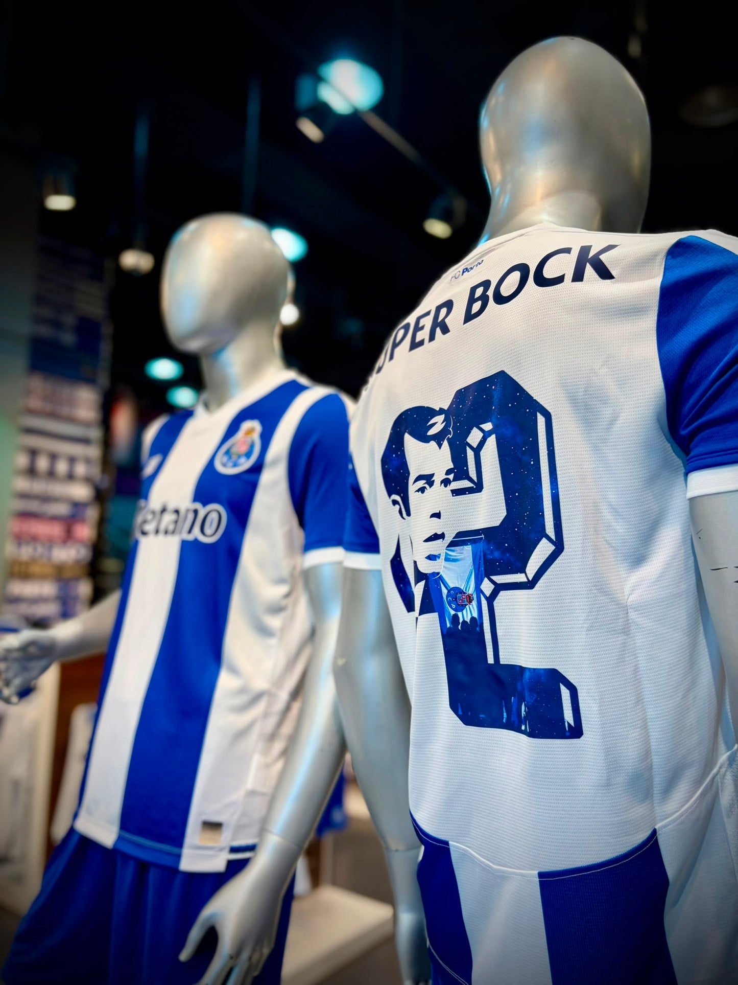 Conjunto infantil dragão JORGE COSTA principal 2026/27 azul e branca – LANÇAMENTO
