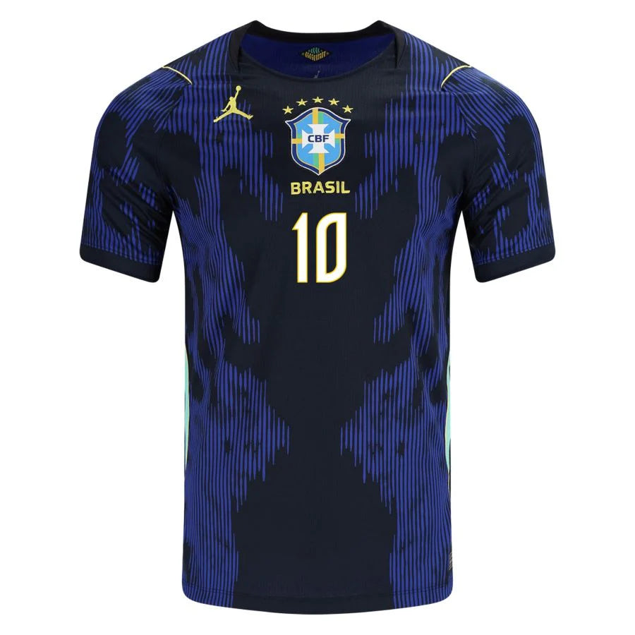 Camisola Brasil alternativa NEYMAR JR 10 Copa do Mundo 2026 - azul