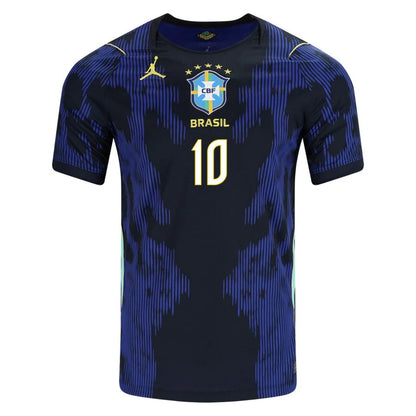 Camisola Brasil alternativa NEYMAR JR 10 Copa do Mundo 2026 - azul