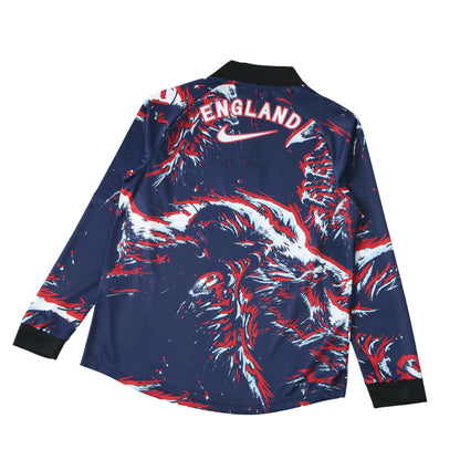 Camisola Inglaterra guarda redes manga longa Copa do Mundo 2026 - azul