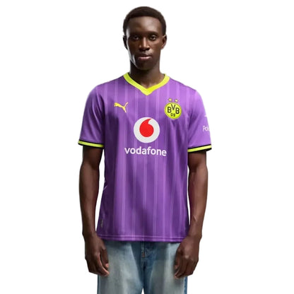 Camisola Borussia Dortmund roxa terceira 2026/27