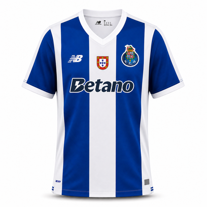Camisola dragão PRINCIPAL 2026/27 azul e branca – pré venda (11 a 22 dias úteis)