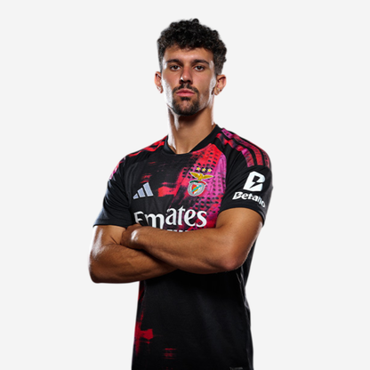 Camisola águia alternativa terceira camisola preta e vermelha 2026/27 - LANÇAMENTO