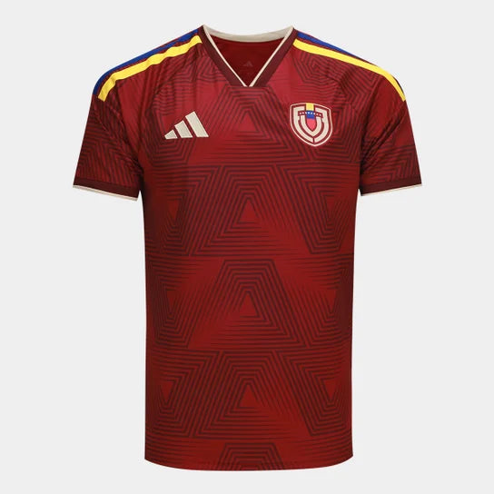 Camisola Seleção da Venezuela principal vermelha  - Copa do Mundo 2026