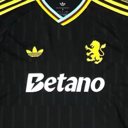 Camisola Aston Villa alternativa preta 2026/27
