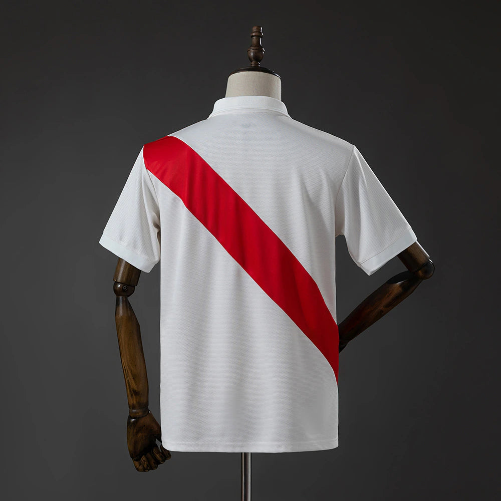 Camisola River Plate aniversário 125 anos branca 2026/27