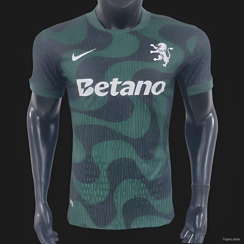 Camisola alternativa verde e preto 2025/26 - PLAYER