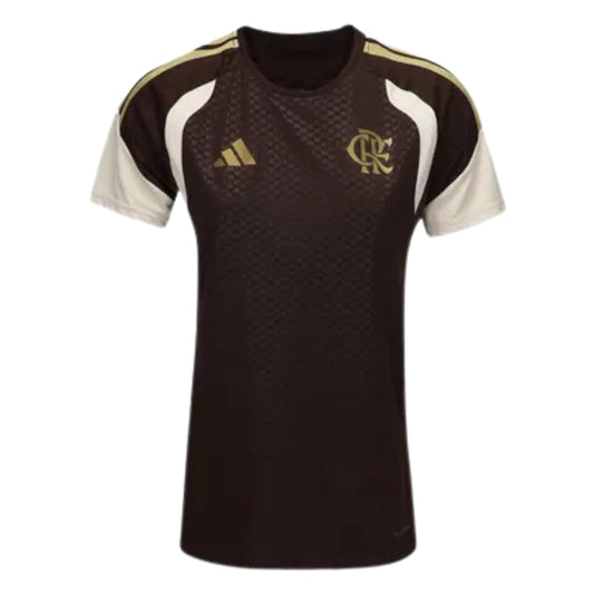 Camisola Flamengo treino marrom 2026/27 - FEMININA