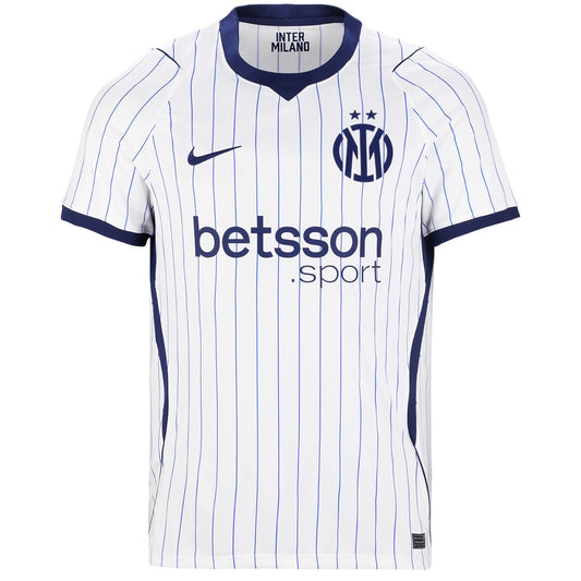 Camisola Inter Milão alternativa branca 2026/27