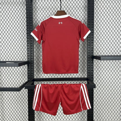 Conjunto Infantil Liverpool Home 2025/26