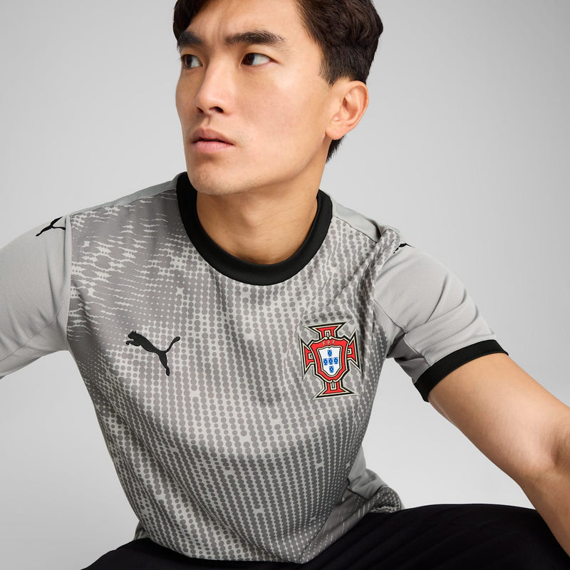Camisola Seleção Portugal guarda redes cinza 2025