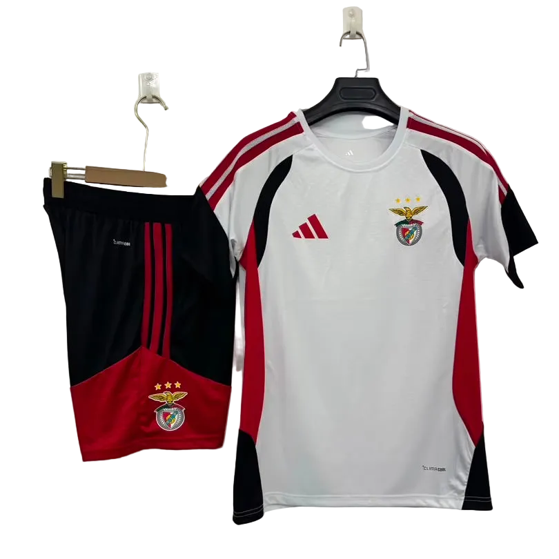 Conjunto de treino adulto águia branco e preto/vermelho 2026/27